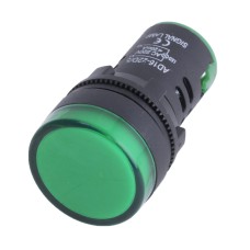 Індикаторна LED лампа AC 220V зелена AD16-22D / S, Hord