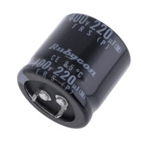 Конденсатор 220uF 400V 20% FRS 30x30 RUBYCON
