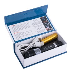 Фонарь мощный X5-T6, набор аккумулятор micro USB