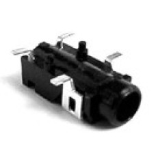ST-18D-L30-00-02 стерео гніздо SMD на п/п під D , 2,5мм