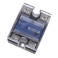 Реле твердотільне ZGT-10DA (CG) однофазне 3-32VDC (25mA), 24-480VAC (10A)