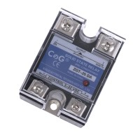 Реле твердотільне ZGT-25DA (CG) однофазне 3-32VDC (25mA), 24-480VAC (25A)