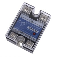 Реле твердотільне ZGT-40DA (CG) однофазне 3-32VDC (25mA), 24-480VAC (40A)