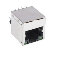 Розетка TS-20003-1 (8P8C екранована з трансформатором) CZT
