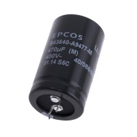 Електролітичний конденсатор 470uF 400V 30x50mm (B43540A9477M000-Epcos)