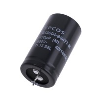 Електролітичний конденсатор 470uF 400V 30x55mm (B43504B9477M000-Epscos) Epcos