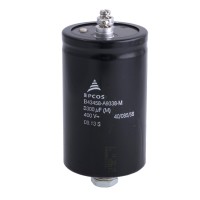 Конденсатор 3300uF 400V - B43458A9338M з кріпильним болтом Epcos