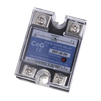 Реле твердотільне ZGT-25DD (CG) однофазне 3-32VDC (25mA), 5-220VDC (25A)