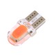 Лампа автомобильная LED W5W,194,T10 COB 8smd [красная]