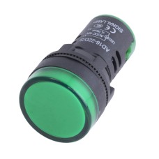Індикаторна LED лампа AC / DC 48V зелена AD16-22D / S, Hord