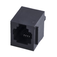 Розетка 6P4C L-KLS12-154-6P4C-W-S-1-01