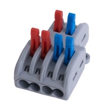 Клема SPL-42 4х2 контакти, 0.08-4.0mm2 28-12AWG, 32A / 400V