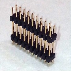 PLHD2-20 CH75202V100 штирі на плату, два яруси, 2х10, 2,00 мм