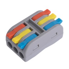 Клема PCT-2-3M Col 3x3 контакта, 0.08-4.0мм2 28-12AWG, 32A / 250V