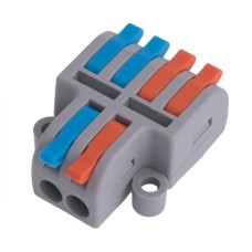 Клема PCT-42 Col 2x4 контакта, 0.08-4.0мм2 28-12AWG, 32A / 250V