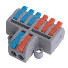 Клема PCT-62 Col 2x6 контактів, 0.08-4.0мм2 28-12AWG, 32A / 250V