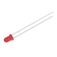Светодиод 3mm красный 660nm, 60 ° (GNL-3014SRD G-Nor)