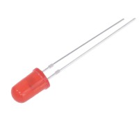 Світлодіод 5mm червоний миготливий 660nm, 60 ° (GNL-5013LRD-B G-Nor)