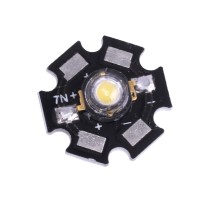 Светодиод 3Вт белый теплый, HPB8b-49K3YWB, PCB