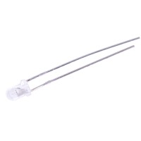 Світлодіод 3mm синій 460nm, 30 ° (3AB4UC)