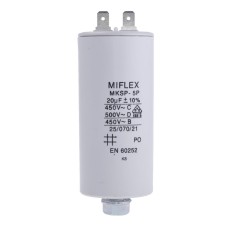 20uF 450V ±10% O40x83mm I15KV620K-B конденсатор пусковий