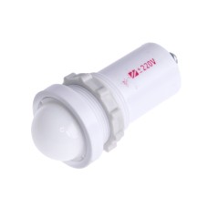 Індикаторна LED лампа AC 220V холодний білий