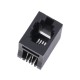 Розетка YH-52-01 4P4C 5222 (RJ9-гніздо) (L-KLS12-153-4P4C-W,O-L-1-01) CZT