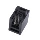 Розетка YH-52-01 4P4C 5222 (RJ9-гніздо) (L-KLS12-153-4P4C-W,O-L-1-01) CZT