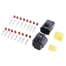 Комплект автомобільних 8pin роз'ємів Denso 1.8mm 174982-2 / 174984-2 з контактами та ущільнювачами