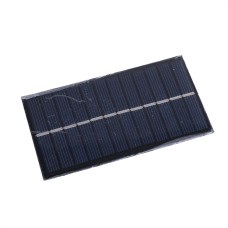 Сонячний модуль 1W 6V/160mA 110x60x3mm полікристалічний Buheshui, class A