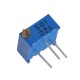 Потенціометр настроювальний багатооборотний 500 Ohm 3296P-1-501  Baoter
