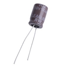 100uF 50V RTZ 8x12mm low esr RTZ1H101M0812-LEAGUER електролітичний конденсатор низькоімпедансний