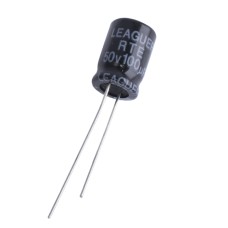 100uF 50V RTE 8x12mm low esr RTE1H101M0812-LEAGUER електролітичний конденсатор низькоімпедансний
