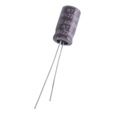 220uF 16V RTZ 6x11mm low esr RTZ1C221M0611-LEAGUER електролітичний конденсатор низькоімпедансний