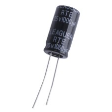 1000uF 25V RTE 10x20mm low esr RTE1E102M1020F-LEAGUER електролітичний конденсатор низькоімпедансний