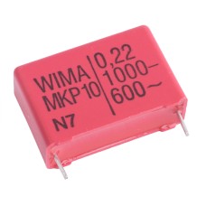 220nF 1000VDC 11x21,5x31,5mm P27,5mm -55...100°C MKP1O132206B00MSSD - WIMA