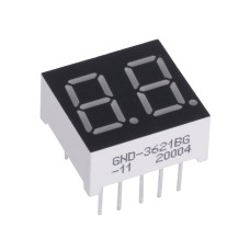 GND-3621BG індикатор семисегментний