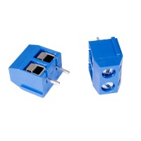Клеммник DG306-5.0-02P-12-00A (H) 2конт., синий, шлиц (Degson)