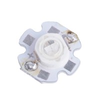 Світлодіод ультрафіолетовий (365-370nm) 5W на підкладці 16mm