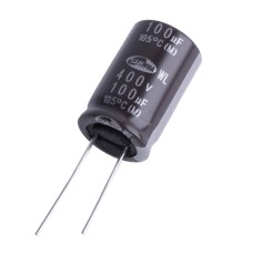 100uF 400V WL 18x29mm 105°C WL2G107M18029PA-Samwha електролітичний конденсатор низькоімпедансний