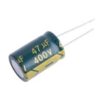 Електролітичний конденсатор 47uF 400V SD 16x25mm 85°C (SD2G476M16025PA-Samwha)