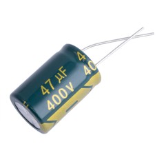 47uF 400V WL 16x25mm 105°C WL2G476M16025CB-Samwha електролітичний конденсатор низькоімпедансний довжина виводів 4мм