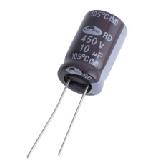 10uF 450V RD 12x20mm 105°C RD2W106M12020PL159-Samwha електролітичний конденсатор