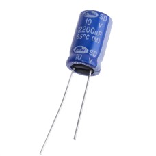 2200uF 10V SD 10x16mm 85°C SD1A228M10016PA159-Samwha електролітичний конденсатор