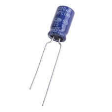 220uF 25V SD 6x11mm 85°C SD1E227M6L011PA359-Samwha електролітичний конденсатор