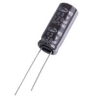 Електролітичний конденсатор 220uF 63V WB 10x25mm 105°C (WB1J227M10025PA259-Samwha