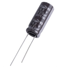 220uF 63V WB 10x25mm 105°C WB1J227M10025PA259-Samwha електролітичний конденсатор