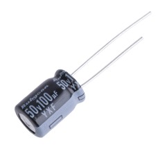 100uF 50V 8x11,5mm 105°C 50YXF100MEFCT78X11.5-RUBYCON електролітичний конденсатор