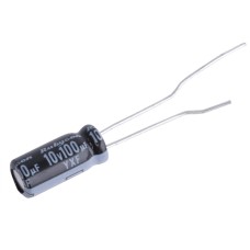 100uF 10V YXF 5x11mm 105°C 10YXF100MEFCT15X11-RUBYCON електролітичний конденсатор