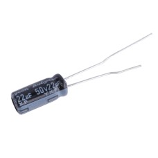 22uF 50V YXF 5x11mm 105°C 50YXF22MEFCT15X11-RUBYCON електролітичний конденсатор